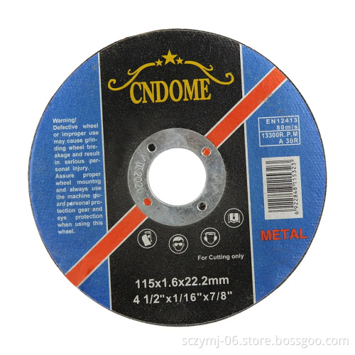 High-Quality 105x1x16mm Stainless Steel & Metal Cutting Discs / Grinding Wheels: 80m/s Speed